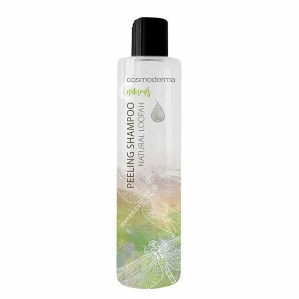 Cosmoderma Naturals Peeling Shampoo Natural Loofah & Hair Conditioner‎ Set Vit E